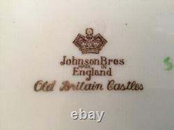 Vintage Johnson Bros-Old Britain Castle Stafford Castle Art Decorative Platter