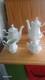 Vintage Johnson Bros Teapot Coffee Pot Creamer And Sugar Bowl Made In England