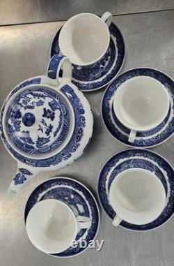 Vintage Johnson Bros. Teapot and Cup Set