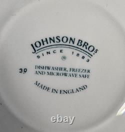 Vintage Johnson Bros. Teapot and Cup Set