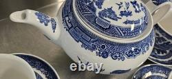 Vintage Johnson Bros. Teapot and Cup Set