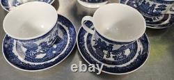 Vintage Johnson Bros. Teapot and Cup Set