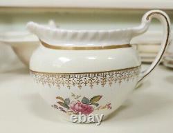 Vintage Johnson Bros WINDSOR WARE Floral Bouquet 1930s Full Set 51 Pieces
