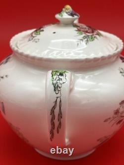 Vintage Johnson Bros Windsor Ware Garden Bouquet Tea SET WithCream & Sugar England