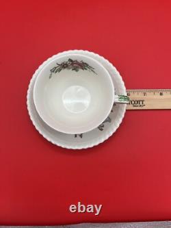 Vintage Johnson Bros Windsor Ware Garden Bouquet Tea SET WithCream & Sugar England