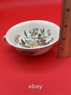 Vintage Johnson Bros Windsor Ware Garden Bouquet Tea SET WithCream & Sugar England