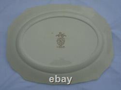 Vintage Johnson Bros Windsor Ware Wild Turkeys Huge 20 Meat Platter Excellent