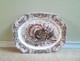 Vintage Johnson Bros Windsor Ware Wild Turkeys Large Turkey Platter 20x16