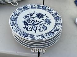 Vintage Johnson Brother England Ironstone Blue onion Set of 56 Pieces England