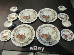 Vintage Johnson Brothers Barnyard King 12 pieces. Made in England