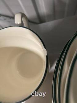 Vintage Johnson Brothers Brookshire small plate, tea cups & soup bowl set