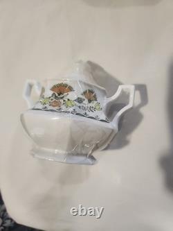 Vintage Johnson Brothers Bros Greenfield China Set Plate Sugar Creamer Lot Of 28