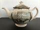 Vintage Johnson Brothers China The Friendly Village Teapot Made In England