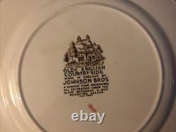 Vintage Johnson Brothers Country Side 118 Piece Set