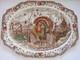 Vintage Johnson Brothers England His Majesty Large 20 Turkey Platter