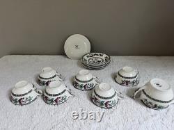 Vintage Johnson Brothers England Indian Tree China Set