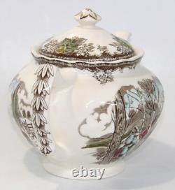 Vintage Johnson Brothers England The Friendly Village Tea Pot New