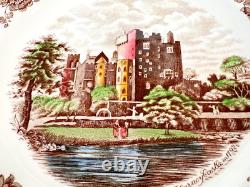 Vintage Johnson Brothers English Old Britain Castles Brown Transferware 55 Piece