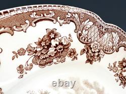 Vintage Johnson Brothers English Old Britain Castles Brown Transferware 55 Piece