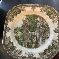 Vintage Johnson Brothers Friendly Village Plate Sets 25 Pieces made in England