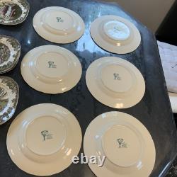 Vintage Johnson Brothers Friendly Village Plate Sets 25 Pieces made in England