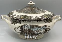 Vintage Johnson Brothers Friendly Village Soup Tureen 6.5 PT Bowl Lid No Spoon