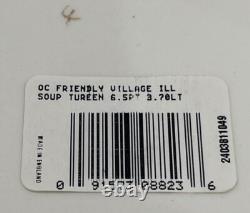 Vintage Johnson Brothers Friendly Village Soup Tureen 6.5 PT Bowl Lid No Spoon