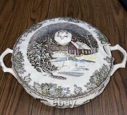 Vintage Johnson Brothers Friendly Village Soup Tureen/No Ladle