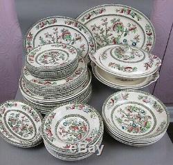 Vintage Johnson Brothers INDIAN TREE DINNER SET SERVICE. 8 plate place settings