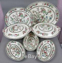 Vintage Johnson Brothers INDIAN TREE DINNER SET SERVICE. 8 plate place settings