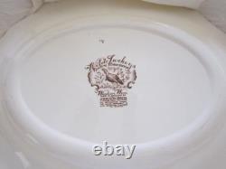 Vintage Johnson Brothers Native American Wild Turkeys Turkey Platter 20
