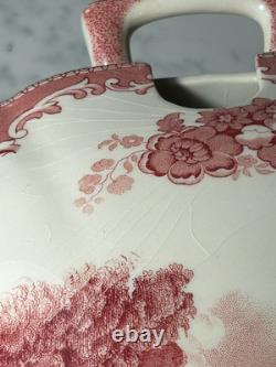 Vintage Johnson Brothers Old Britain Castles Pink Soup Tureen England