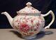 Vintage Johnson Brothers Rose Chintz English Teapot Made In England Cottagecore