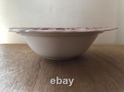 Vintage Johnson Brothers STRAWBERRY FAIR Round Covered Vegetable Bowl w Lid