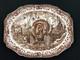 Vintage Johnson Brothers Thanksgiving Turkey Platter England Transferware 20