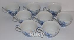 Vintage Johnson Brothers Tulip Time Tea Snack Set for 8