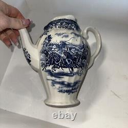 Vintage Johnson Brothers Tulip time Teapot Coffee Pot