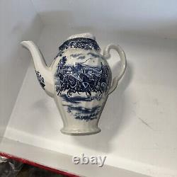 Vintage Johnson Brothers Tulip time Teapot Coffee Pot