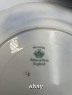 Vintage Johnson Brothers Warwick England plate