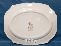 Vintage Johnson Windsor Ware Harvest 20 Oval Serving Platter Thanksgiving