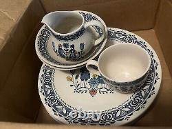 Vintage Johnson brothers hearts and flowers set