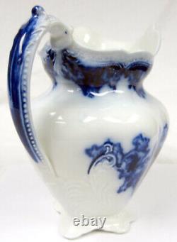 Vintage Rare Blue Danube Johnson Bros ENGLAND Pitcher Vase