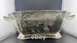 Vintage Rare Johnson Bros The Friendly Village Large Soup Tureen No Lid