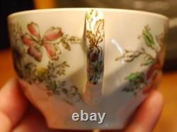 Vintage SHERATON Johnson Bros 10 CUPS/SAUCERS Hand Painted Transferware OLD MRK Vintage SHERATON Johnson Bros 10 CUPS/SAUCERS Hand Painted Transferware OLD MRK