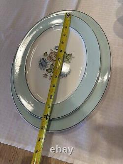 Vintage Snowhite Johnson Bros Mid Century Dinner Set Full/Partial Rose Floral