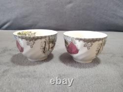 Vtg Johnson Bros Friendly Village Coffee/ Tea Set Made In England See Pictures
