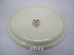 Vtg Johnson Brothers Home Thanksgiving Historic America Frozen Up Turkey Platter