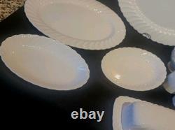Vtg Johnson Brothers REGENCY Serving Bowl Platter Butter Shaker Gravy Creamer