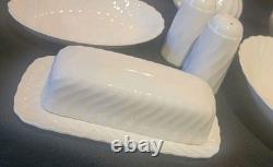 Vtg Johnson Brothers REGENCY Serving Bowl Platter Butter Shaker Gravy Creamer