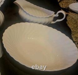Vtg Johnson Brothers REGENCY Serving Bowl Platter Butter Shaker Gravy Creamer